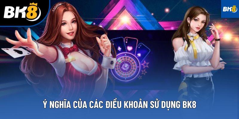 Ý nghĩa của các điều khoản sử dụng BK8